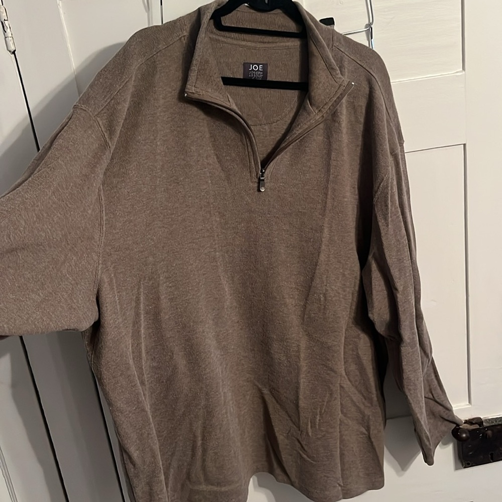 Mens XXXL Joseph Abboud partial zip sweatshirt. Great condition - Picture 2 of 8